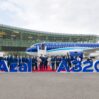 AZAL Arrival of A320neo 1