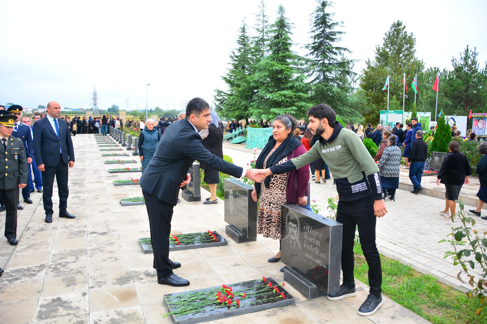 Anım Gününün beşinci ildönümü Ağstafada qeyd olundu - FOTOLAR 3 Anım Gününün beşinci ildönümü Ağstafada qeyd olundu - FOTOLAR