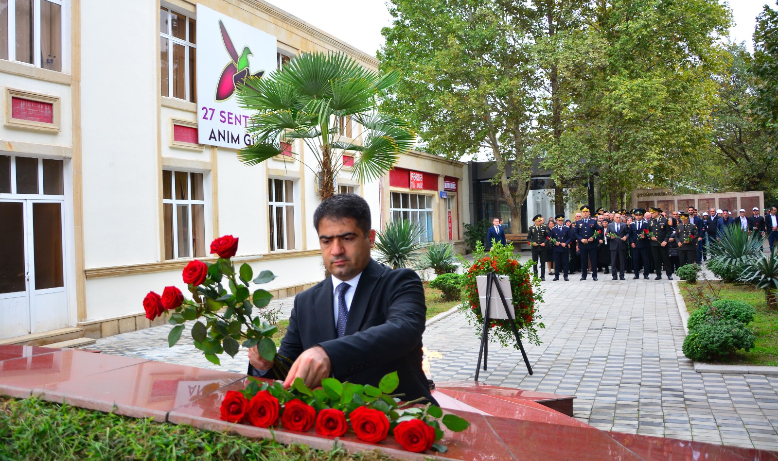 Anım Gününün beşinci ildönümü Ağstafada qeyd olundu - FOTOLAR 4 Anım Gününün beşinci ildönümü Ağstafada qeyd olundu - FOTOLAR
