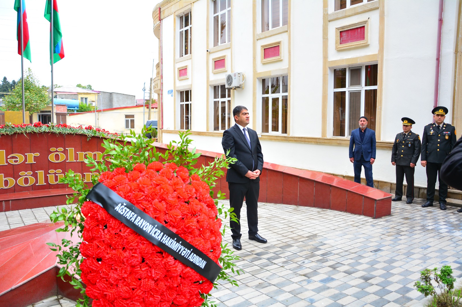 Anım Gününün beşinci ildönümü Ağstafada qeyd olundu - FOTOLAR 5 Anım Gününün beşinci ildönümü Ağstafada qeyd olundu - FOTOLAR