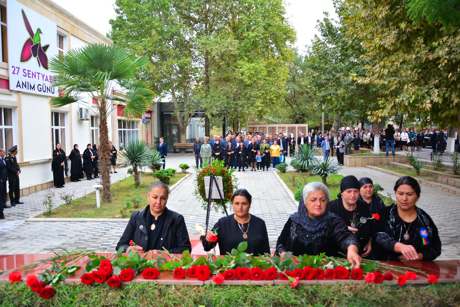 Anım Gününün beşinci ildönümü Ağstafada qeyd olundu - FOTOLAR 6 Anım Gününün beşinci ildönümü Ağstafada qeyd olundu - FOTOLAR