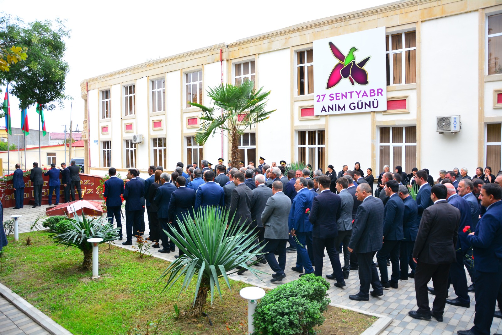 Anım Gününün beşinci ildönümü Ağstafada qeyd olundu - FOTOLAR 7 Anım Gününün beşinci ildönümü Ağstafada qeyd olundu - FOTOLAR