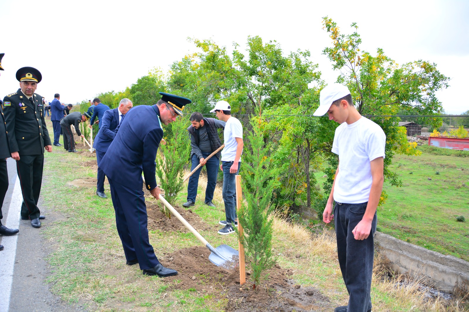 Anım Gününün beşinci ildönümü Ağstafada qeyd olundu - FOTOLAR 9 Anım Gününün beşinci ildönümü Ağstafada qeyd olundu - FOTOLAR