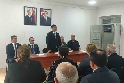 Seymur Orucov Qaçaq Kərəm kəndində vətəndaşların təklif və müraciətlərini dinlədi - FOTOLAR