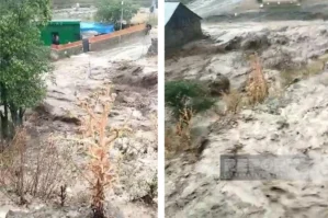 Sel Alaxançallıda fəsadlar törətdi