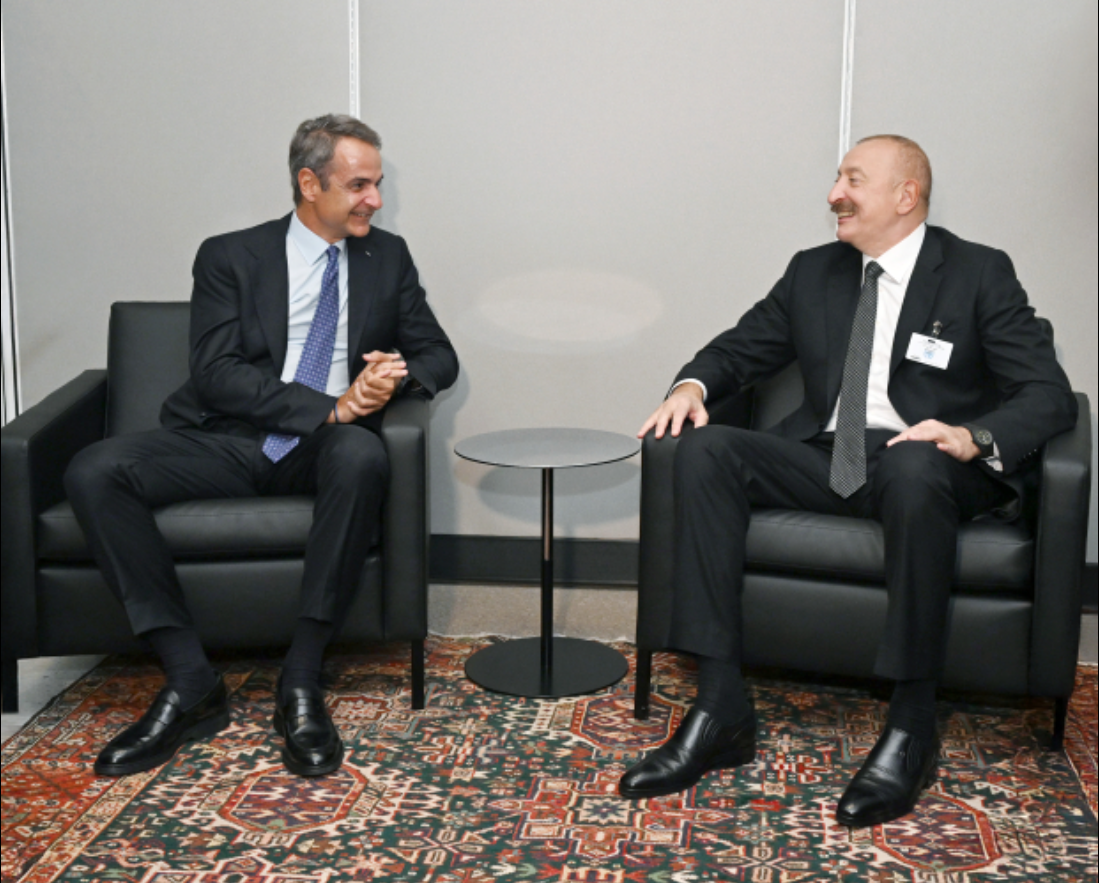 Prezident Yunanıstanın Baş naziri ilə görüşdü – YENİLƏNİB