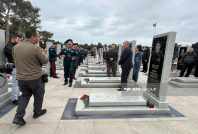 Anım günü: II Şəhidlər Xiyabanı ziyarət edilir - FOTOLAR