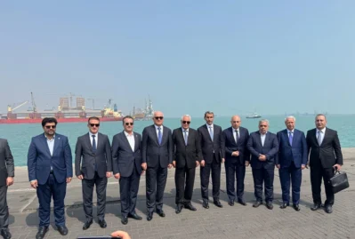 Nümayəndə heyətimiz İranın Bəndər Abbas limanında