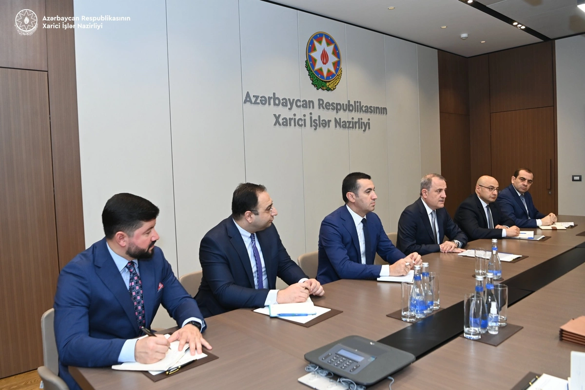 Bayramov Zəngəzura görə ABŞ rəsmilərini qəbul etdi - FOTOLAR 2 cyh 2