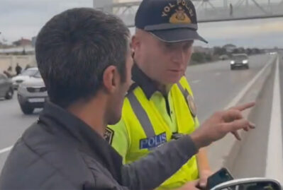 Qaydaları pozan piyadalar cərimələnir - VİDEO