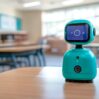 educational robot with screen classroom setting showcasing integration ai technology scaled 1