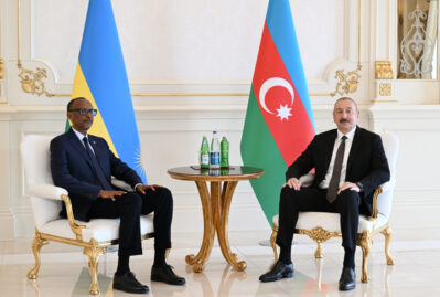 Azərbaycan və Ruanda prezidentlərinin təkbətək görüşü oldu