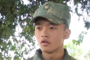 Azərbaycan Ordusunun çinli əsgəri - VİDEO