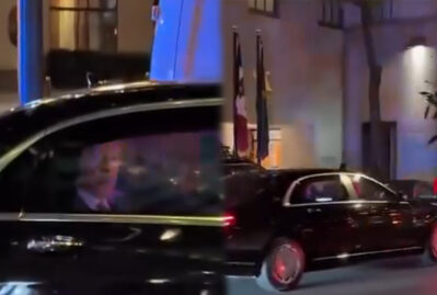 Ərdoğanın korteji Nyu-York tıxacında... - VİDEO