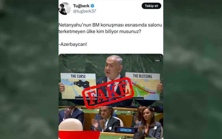 Azərbaycanla bağlı saxta paylaşım edən Türkiyə vətəndaşı saxlanıldı
