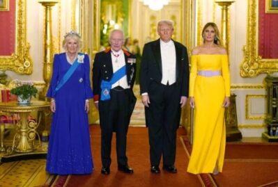 Britaniyada geyimləri ilə mesaj verdilər - FOTO