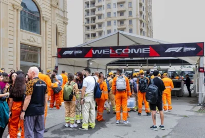 "Formula 1": marşallar fəaliyyətə başladı - FOTOLAR