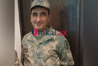 Hərbçimiz faciəvi şəkildə öldü - FOTOLAR