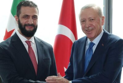 Ərdoğan Şara ilə danışıqlar apardı - FOTO