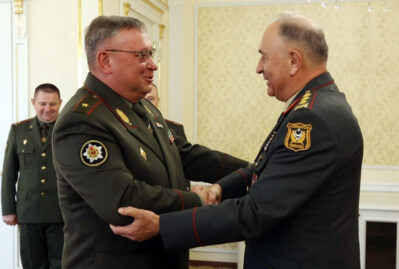 Kərim Vəliyev belaruslu həmkarı ilə görüşdü - FOTOLAR