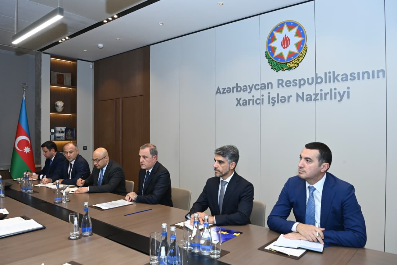 Ceyhun Bayramov Avropa İttifaqının yeni səfirini qəbul edib