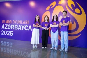 III MDB Oyunlarında fəaliyyət göstərəcək könüllülərin sayı... - FOTOLAR