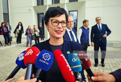 Azərbaycanın apardığı quruculuq işləri heyranedicidir - Marta Kos