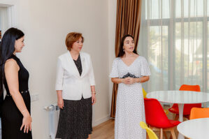 Leyla Əliyeva yeni Reabilitasiya Mərkəzində - FOTOLAR