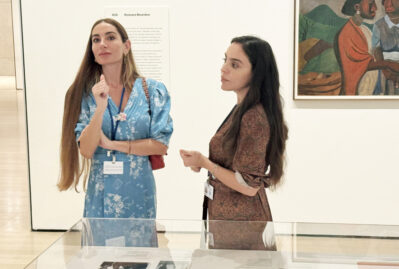 Leyla və Arzu Əliyevalar Nyu-Yorkdakı Müasir İncəsənət Muzeyində - FOTOLAR