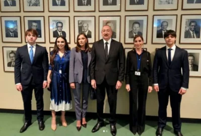 Leyla Əliyeva Nyu-Yorkdan paylaşım etdi - FOTO