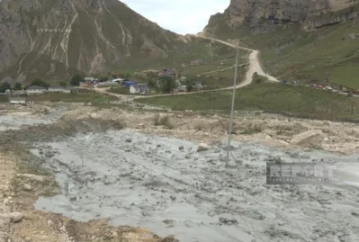 Lazada palçıqlı sel fəsadlar törətdi - FOTOLAR