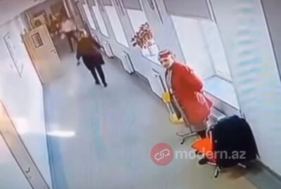 Şagird və xadiməni döyən direktor müavini işdən çıxarıldı - VİDEO