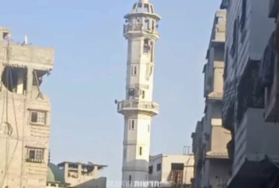 İsrail bu məscidi bombaladı - VİDEO