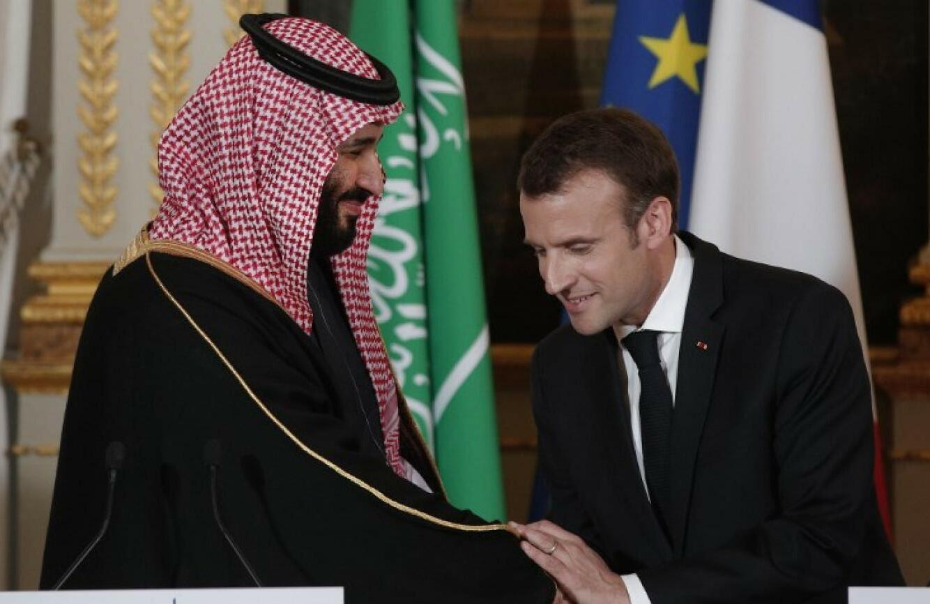 makron bin salman1
