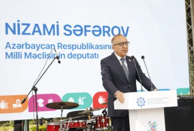 Nizami Səfərov PeşəFest layihəsi çərçivəsində keçirilən tədbirdə - FOTOLAR