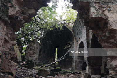 Qarabulaqdakı kilsə tarixi abidələrin reyestrinə daxil edilir? - FOTOLAR