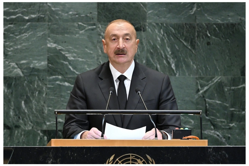 BMT sessiyası: İlham Əliyev paylaşım etdi - VİDEO 1 BMT sessiyası: İlham Əliyev paylaşım etdi - VİDEO