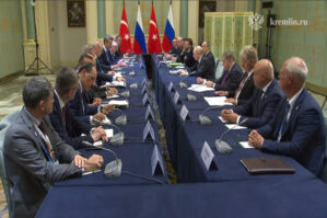 Putinlə Ərdoğanın görüşü başladı