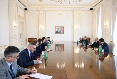 İlham Əliyev Marta Kosu qəbul etdi - FOTOLAR