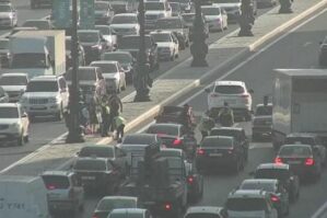 Bakının mərkəzində avtomobillər toqquşdu, DİN məlumat yaydı – VİDEO