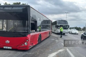 Bakı-Quba yolunda qəza: yaralananlar var - FOTOLAR