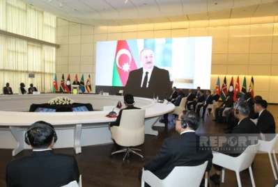 İlham Əliyevdən beynəlxalq konfransın iştirakçılarına müraciət