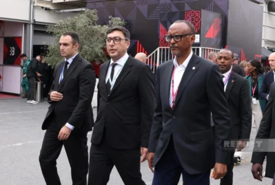Ruanda Prezidenti Bakıda "Formula 1" yarışını izləyəcək