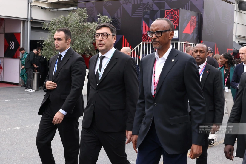 Ruanda Prezidenti Bakıda "Formula 1" yarışını izləyəcək