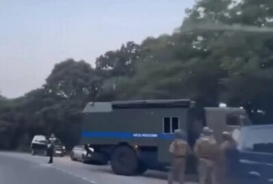 Rusiya hərbi bazasında partlayış: ölənlər var - VİDEO