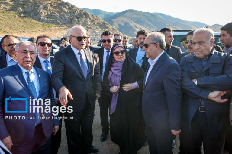 Şahin Mustafayev Araz dəhlizində - FOTO