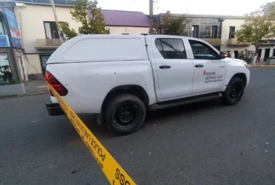 Gürcüstanda SOCAR-ın avtomobilinə silahlı hücum... - FOTOLAR