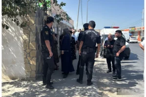 Sarayda qadın öldürüldü: qaynı saxlanıldı - FOTOLAR