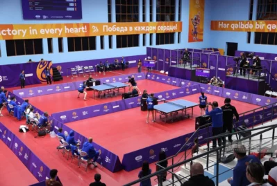 III MDB Oyunları: stolüstü tennisçilərimiz gümüş medal qazandı - FOTOLAR