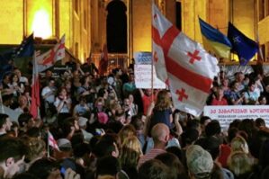 Tbilisidə son üç gündə 60 etirazçı saxlanıldı